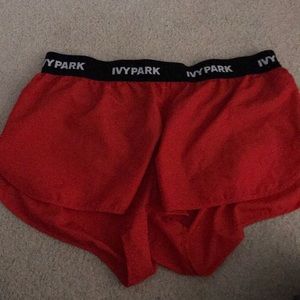 ivy park workout shorts